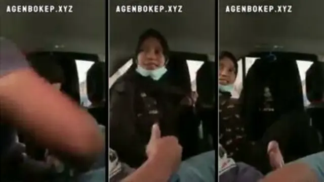 Cewek Berhijab Menikmati Ngentot Di Mobil